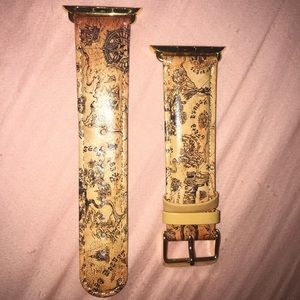 The Legend of Zelda Map Leather Apple Watch Band